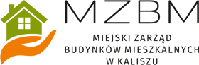 Logo Miejskiego Zarządu Budynków Mieszkalnych w Kaliszu