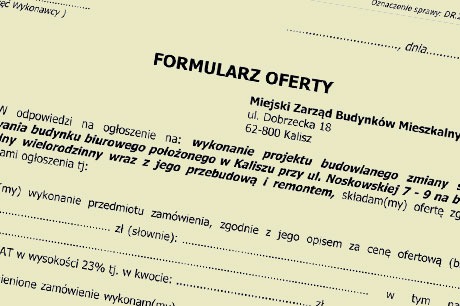 Zdjęcie ilustracyjne do Postępowanie o udzielenie zamówienia